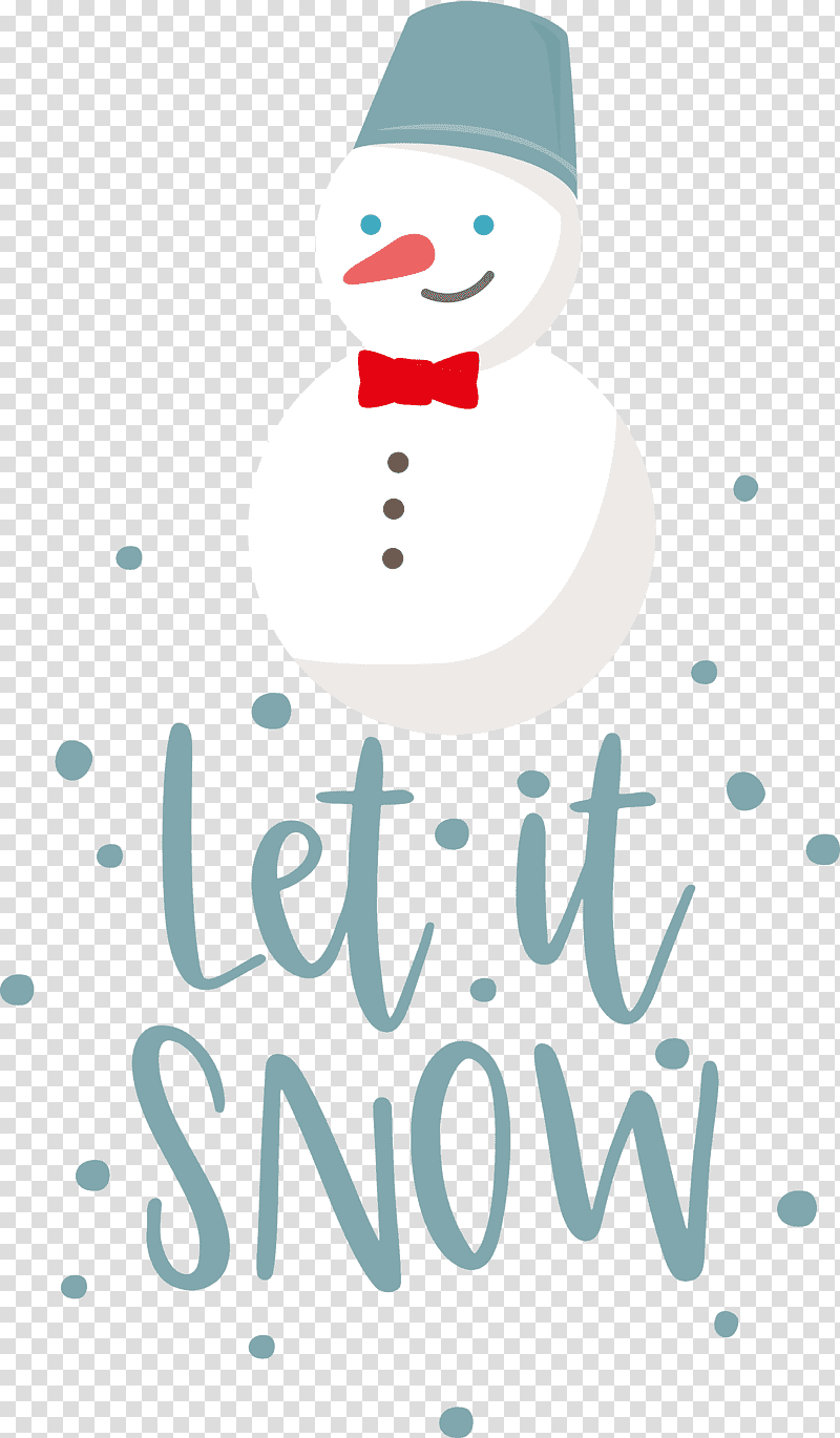 Let it Snow Snow Snowflake, Cartoon, Snowman, Character, Meter, Hm, Happiness transparent background PNG clipart