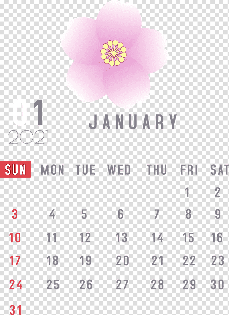 nexus calendar system meter font petal, January, January Calendar, 2021 calendar, Watercolor, Paint, Wet Ink transparent background PNG clipart