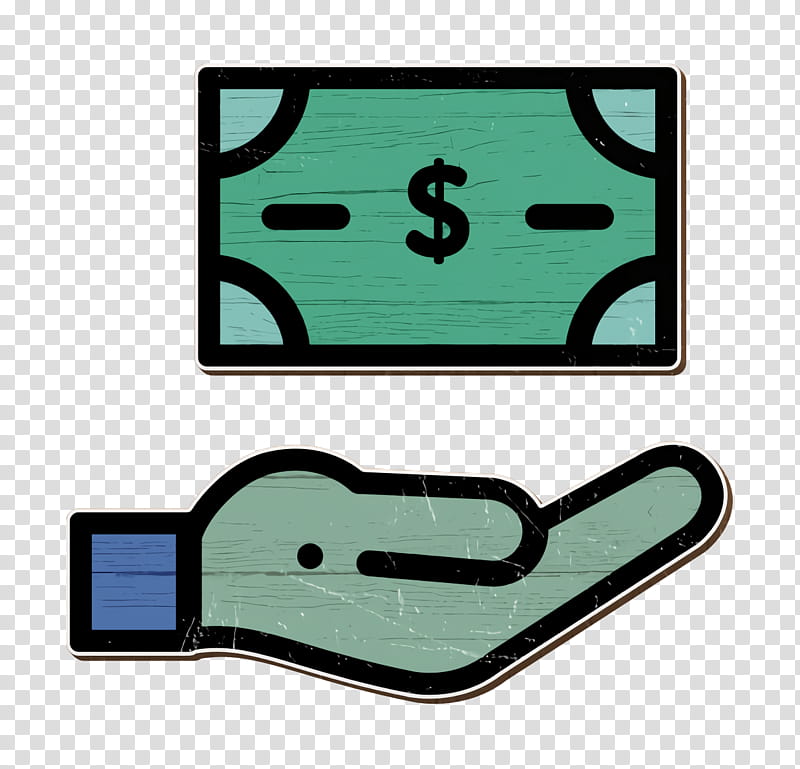 Money icon Dollar bill icon Online Shopping icon, Button, Computer Program transparent background PNG clipart