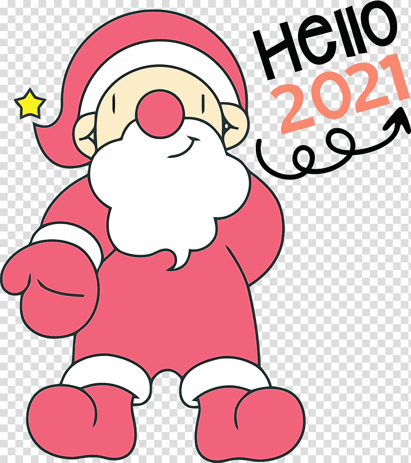Christmas Day, 2021 Happy New Year, 2021 New Year, Watercolor, Paint, Wet Ink, Cartoon transparent background PNG clipart