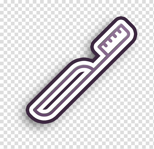 Toothbrush icon Hairdresser icon, Logo transparent background PNG clipart