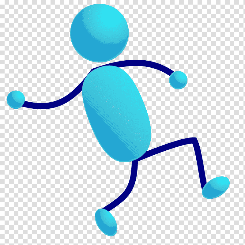 Stick figure Drawing Animation Businessperson Logo, Watercolor, Paint, Wet Ink, Cartoon, Matchstick Men, Blue transparent background PNG clipart