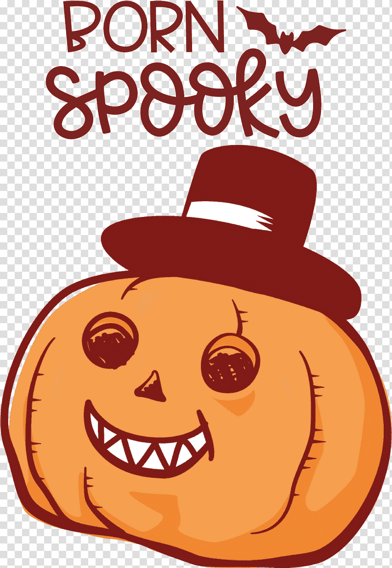 Spooky Pumpkin Halloween, Halloween , Cartoon, Facial Expression, Smile, Line Art, Drawing transparent background PNG clipart