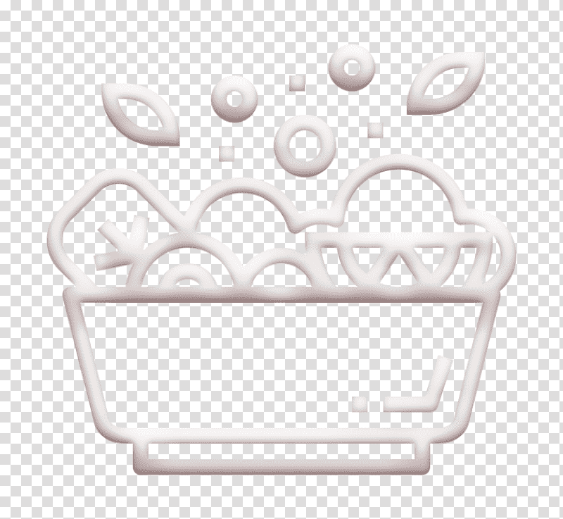 Salad icon Dinner icon, Takeout, Cuisine, Cocido, Chicken, Tablespoon, Baking transparent background PNG clipart