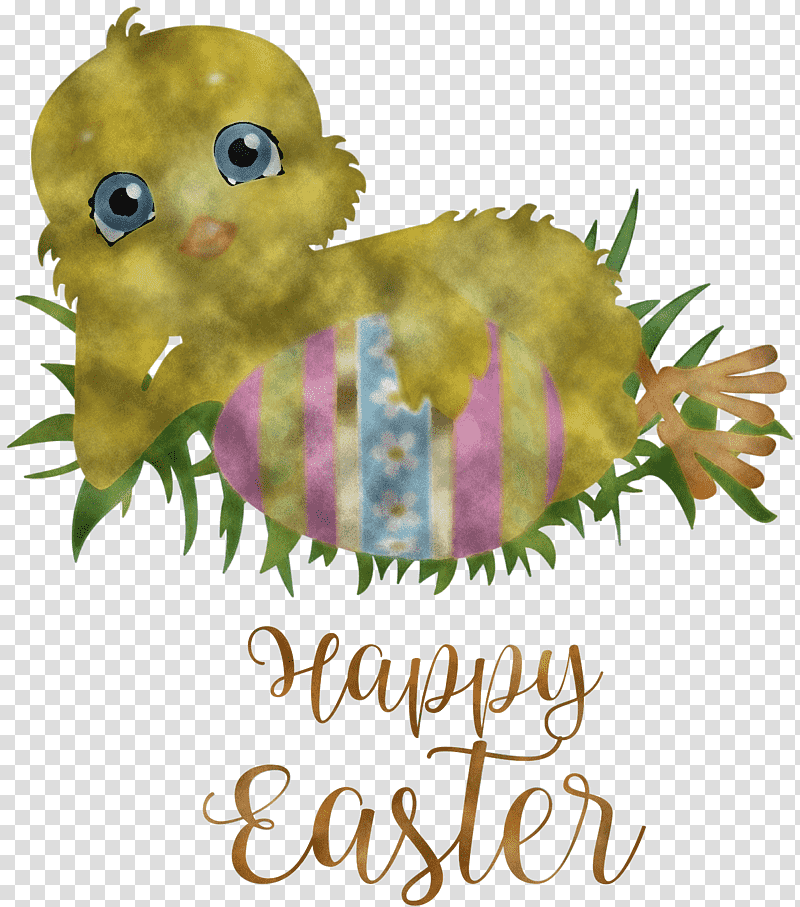 Happy Easter chicken and ducklings, Christmas Ornament M, Meter, Beak, Fruit, Christmas Day, Flower transparent background PNG clipart