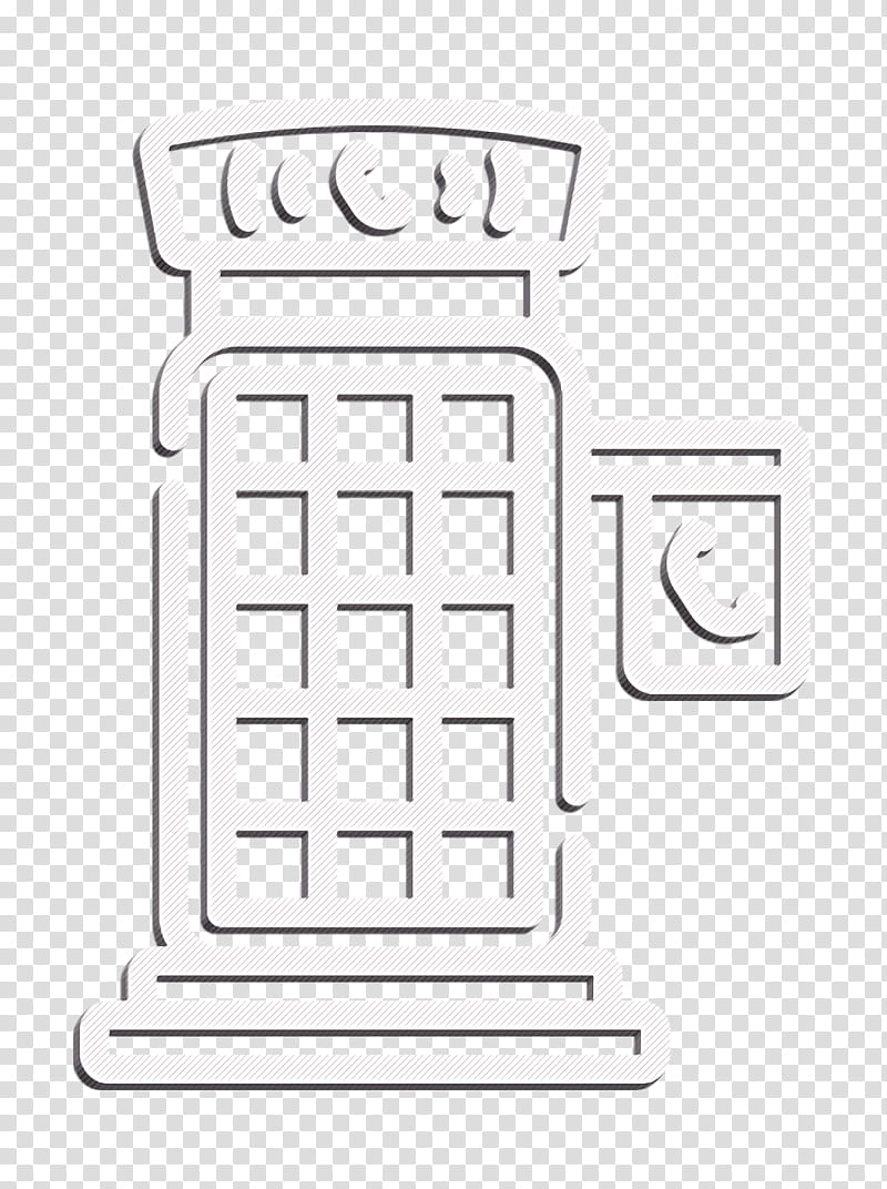 Architecture and city icon City icon Phone booth icon, Logo transparent background PNG clipart