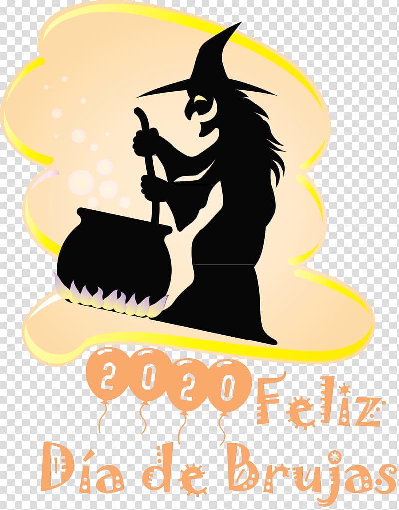 logo character yellow meter m, Feliz Día De Brujas, Happy Halloween, Watercolor, Paint, Wet Ink, Infant, Character Created By transparent background PNG clipart