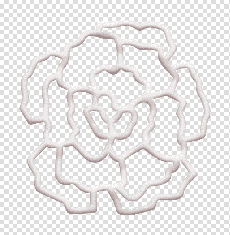 Carnation icon Flowers icon Flower icon, Logo, Floral Design, Royaltyfree, Engraving transparent background PNG clipart