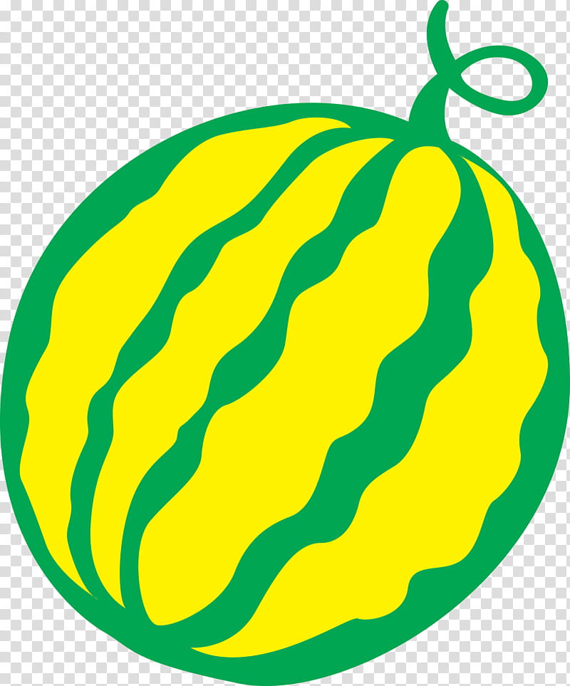 Watermelon Summer Fruit, Summer
, Squash, Yellow, Line transparent background PNG clipart