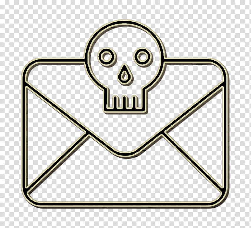 Cyber icon Spam icon Malware icon, Line Art transparent background PNG clipart
