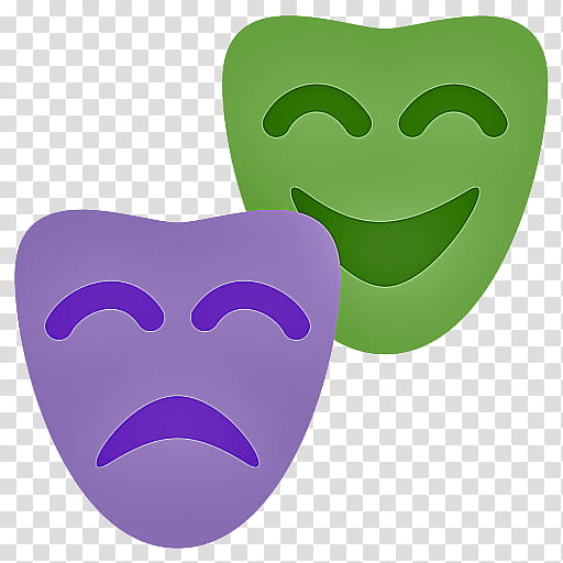 facial expression smile mask purple mouth, Comedy, Costume, Masque transparent background PNG clipart