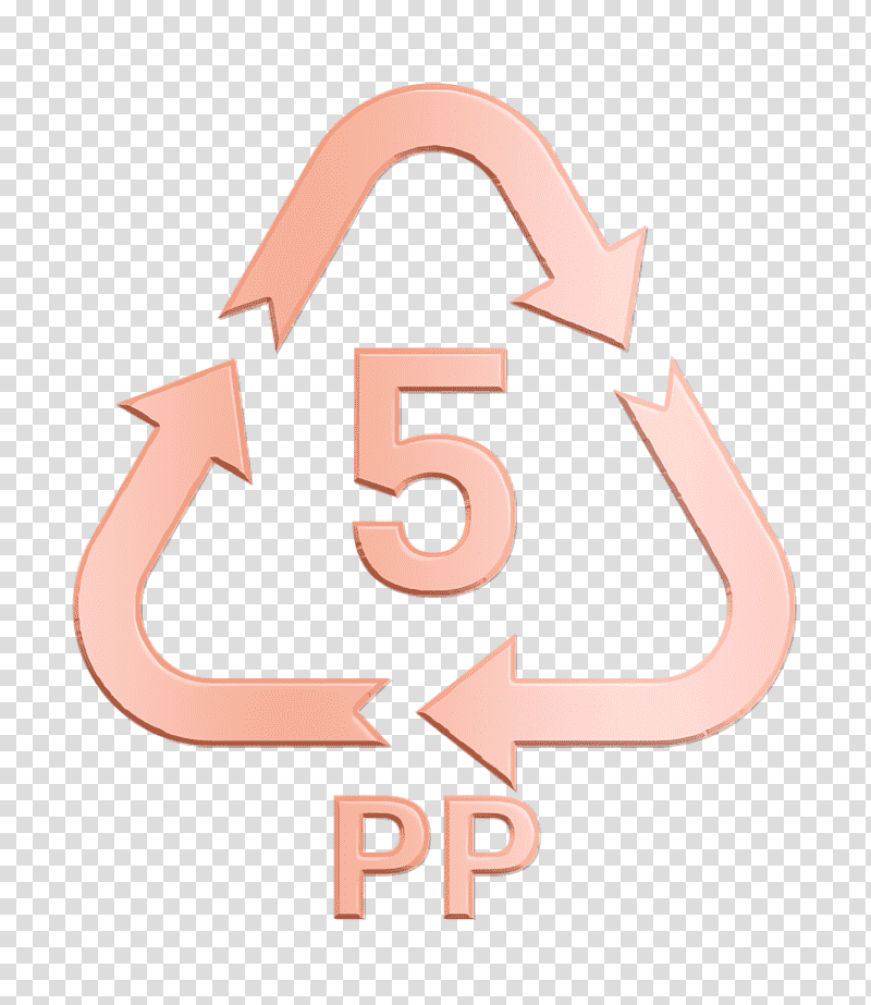 5 PP icon Plastic icon arrows icon, Instructions Icon, Plastic Bottle, Packaging And Labeling, Recycling, Polypropylene, Material transparent background PNG clipart