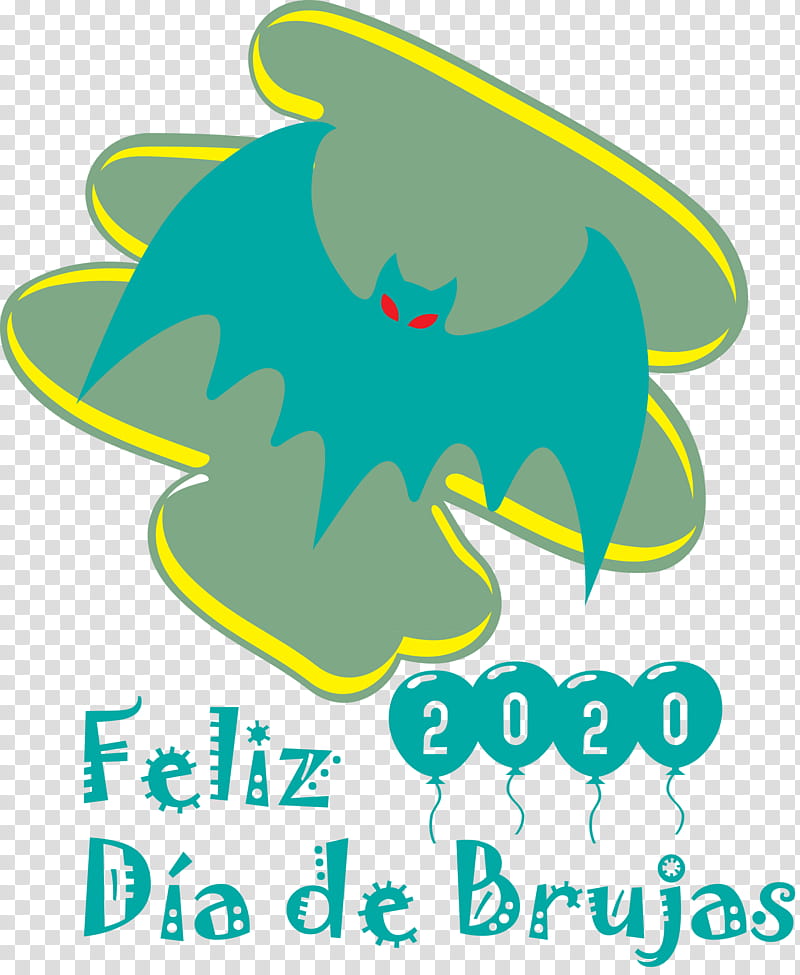 Feliz Día de Brujas Happy Halloween, Logo, Leaf, Green, Cartoon, Mtree, Line, Area transparent background PNG clipart