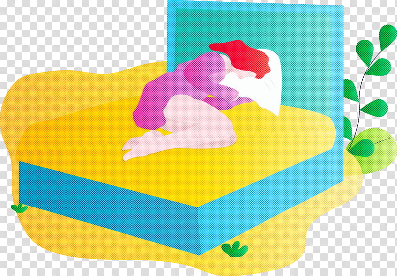 World Sleep Day Sleep Girl, Bed, Yellow, Meteorological Phenomenon, Rectangle transparent background PNG clipart
