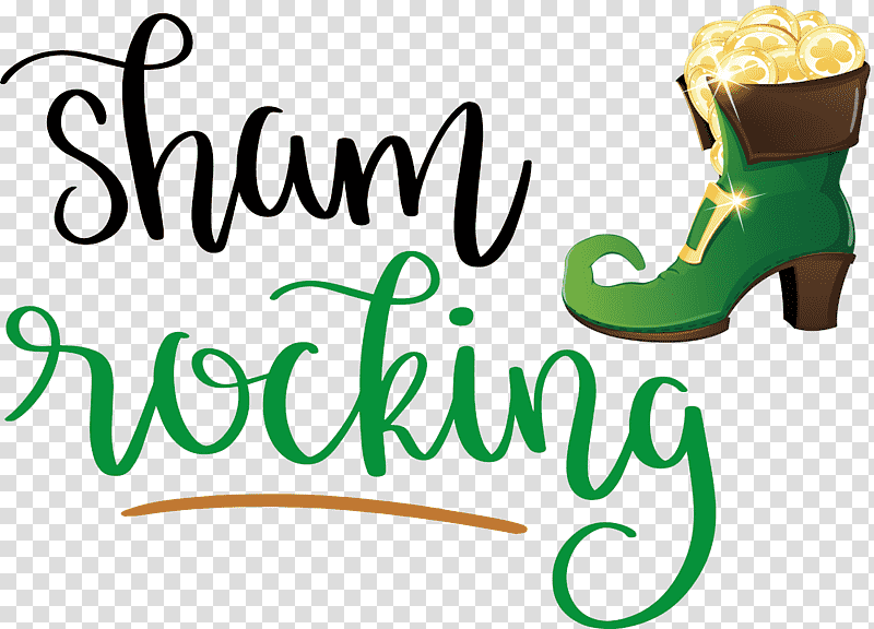 Sham Rocking Patricks Day Saint Patrick, Logo, Shoe, Meter, Line, Behavior, Human transparent background PNG clipart