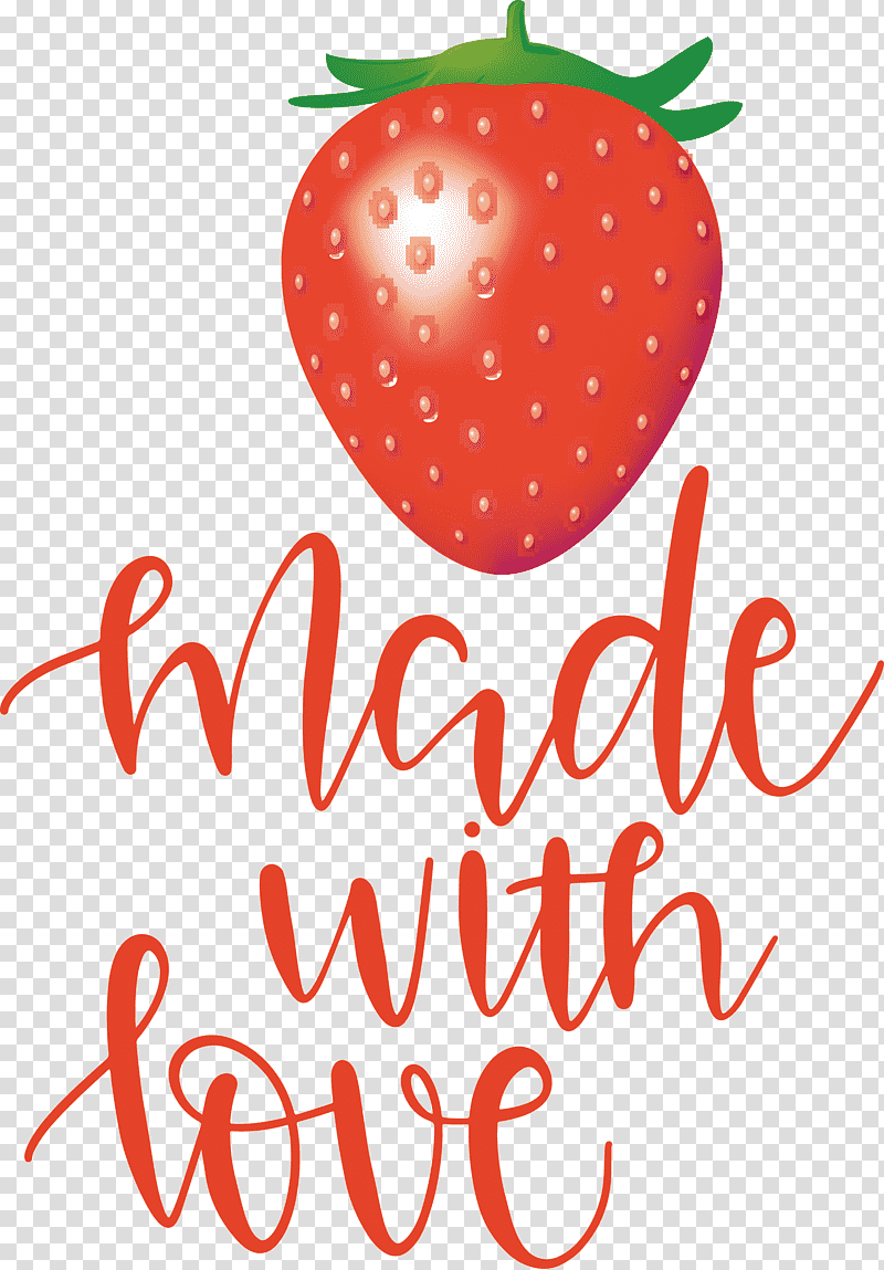 Made With Love Food Kitchen, Natural Food, Strawberry, Local Food, Valentines Day, Meter, Apple transparent background PNG clipart