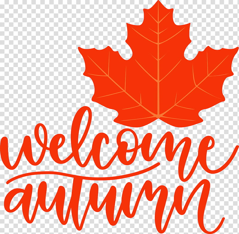 Welcome Autumn Hello Autumn Autumn Time, Leaf, Maple Leaf, Flower, Tree, Logo, Meter, Line transparent background PNG clipart