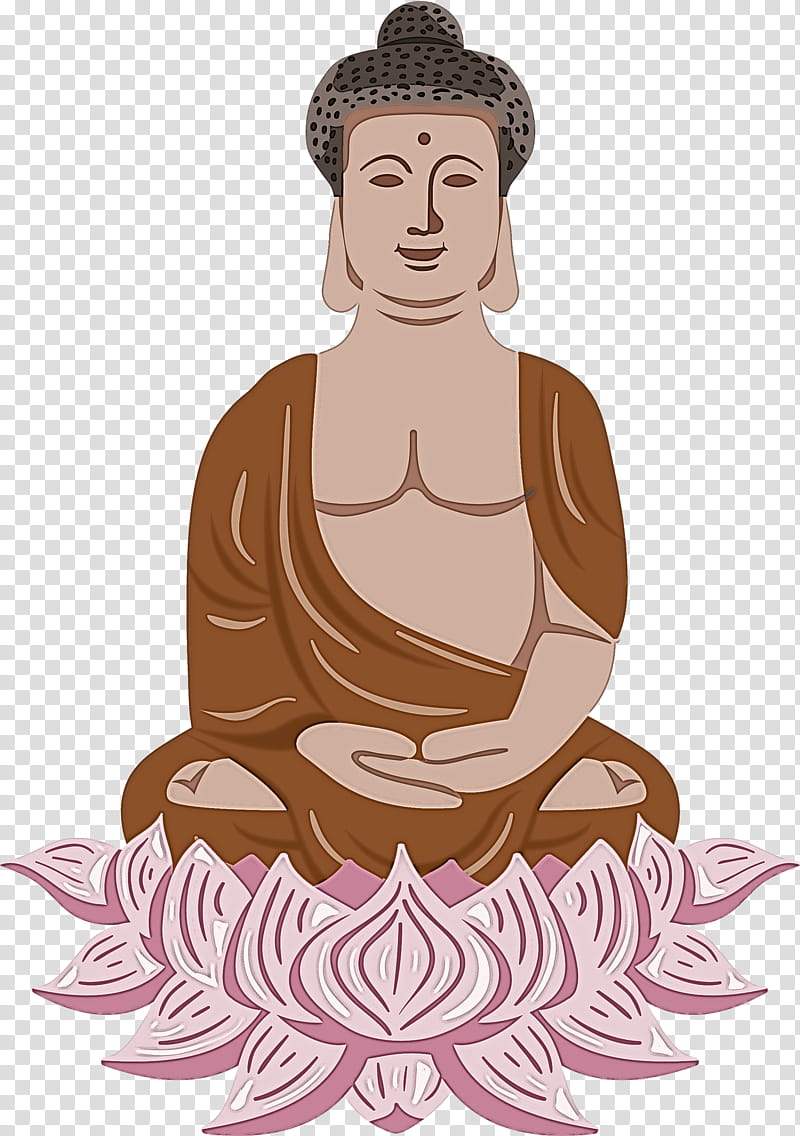 Bodhi Lotus Lotus, Meditation, Sitting, Statue, Zen, Zen Master, Kneeling transparent background PNG clipart