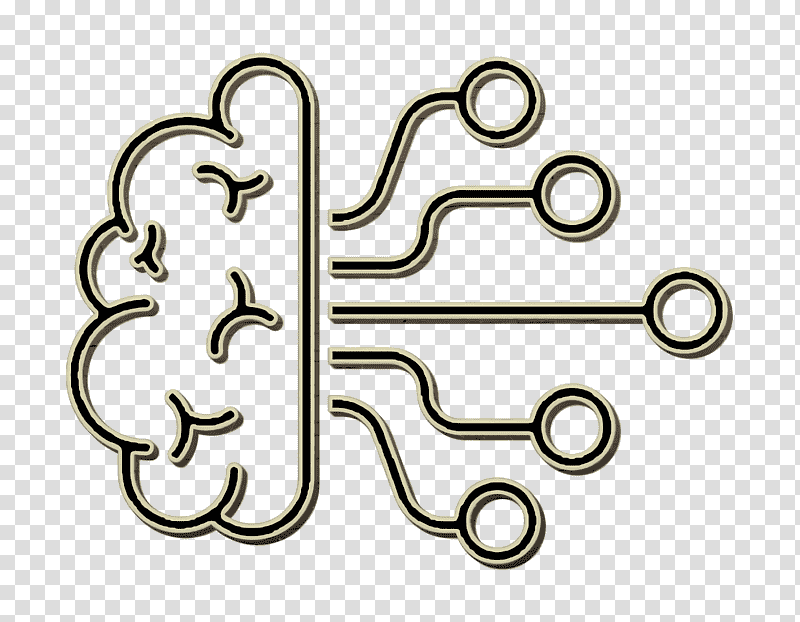 Artificial Intelligence icon Brain icon, Software, Line Art, Financial Technology, Computer Hardware, Software Framework, Enterprise transparent background PNG clipart