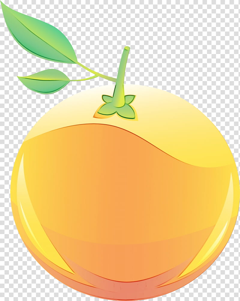 Orange, Watercolor, Paint, Wet Ink, Fruit, Valencia Orange, Lemon, Apple transparent background PNG clipart