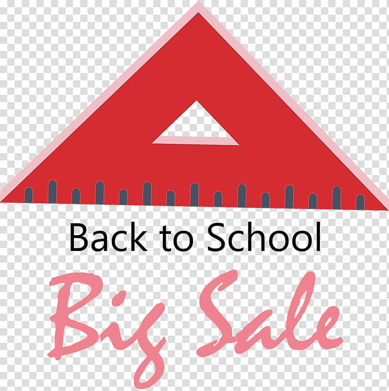 logo triangle angle line font, Back To School Sales, Back To School Big Sale, Watercolor, Paint, Wet Ink, Area, Meter transparent background PNG clipart