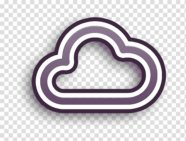 Weather Linear icon Cloud icon Overcast Day icon, Meter transparent background PNG clipart