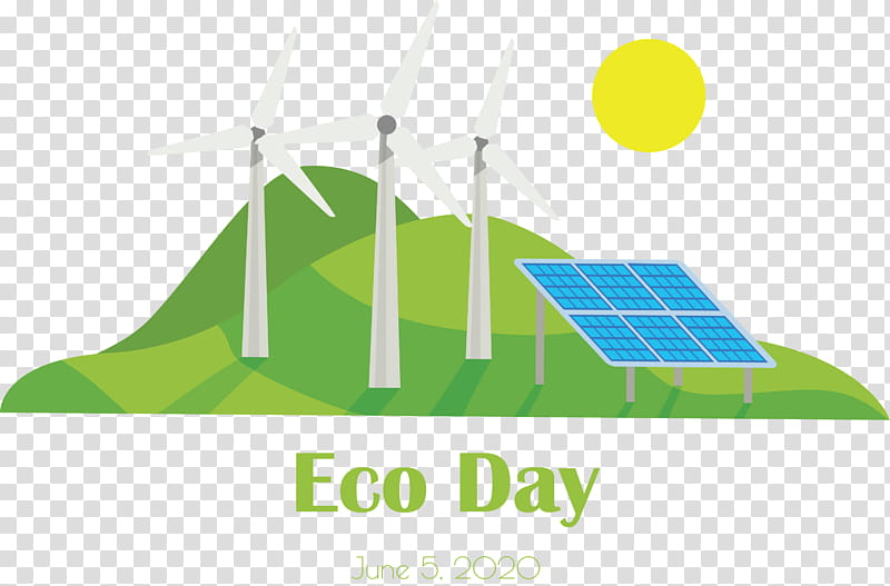 Eco Day Environment Day World Environment Day, Energy, Wind Farm, Recycling, Wind Turbine, Electricity Generation, Plastic, Small Wind Turbine transparent background PNG clipart