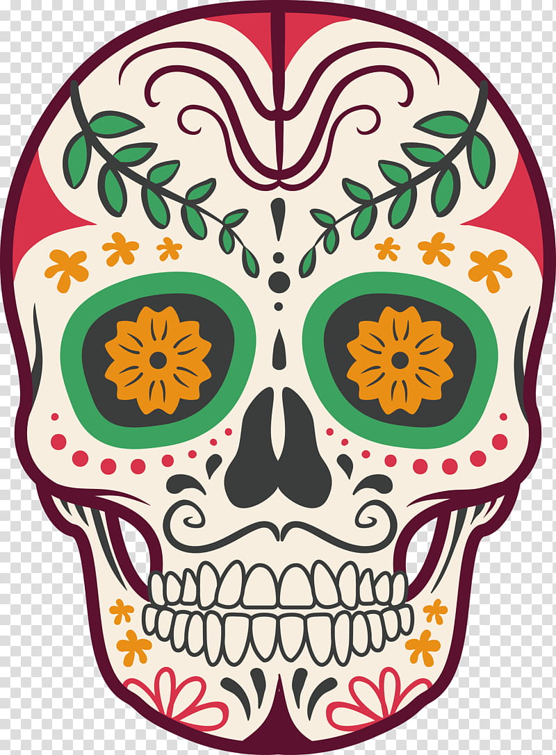 Mexico Element, Mexican Cuisine, Calavera, Day Of The Dead, La Calavera Catrina, Skull Art, Skeleton, Skull And Crossbones transparent background PNG clipart