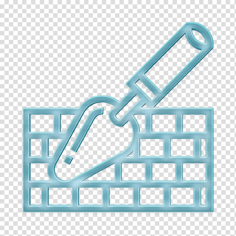 Architecture icon Trowel icon Wall icon, Plaster, Construction, Plasterwork, Screed, Tile, Floor, Facade transparent background PNG clipart