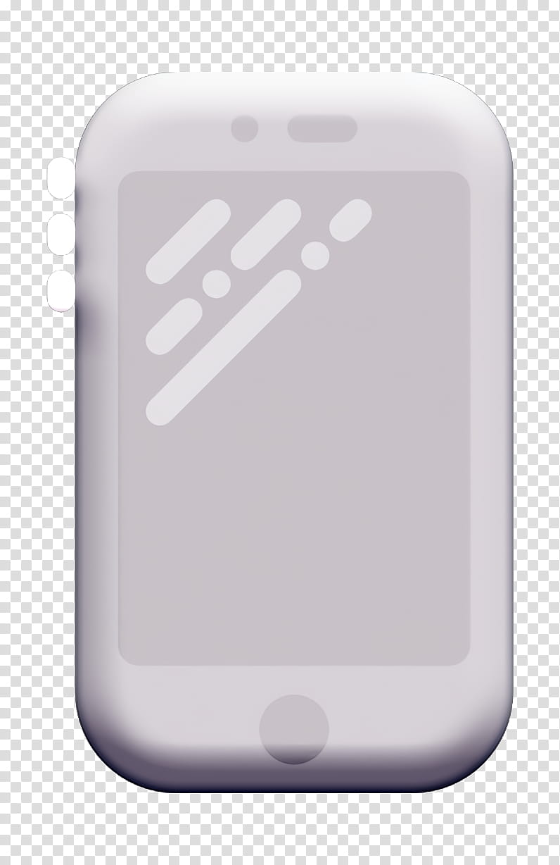 Iphone icon Technology Elements icon, Mobile Phone Accessories, Portable Media Player, Telephone, Telephony, Purple, Media Player Software transparent background PNG clipart