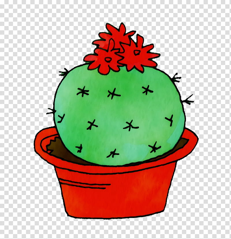 Cactus, Watercolor, Paint, Wet Ink, Flowerpot, Fruit, Mtree transparent background PNG clipart