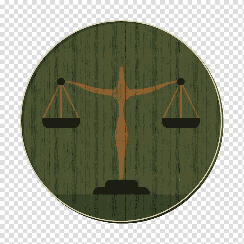 Modern Education icon Balance icon Law icon, Green, Symbol transparent background PNG clipart