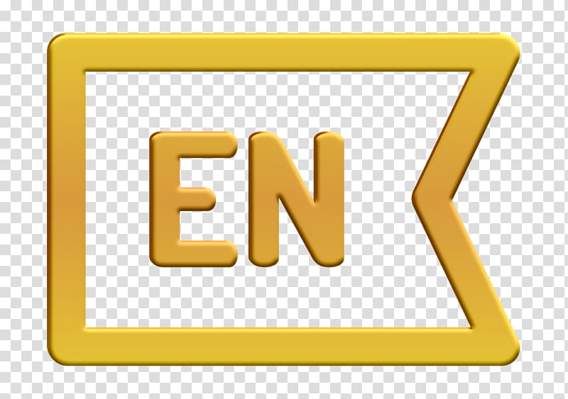 English icon Online learning icon, Yellow, Number, Text, Mathematics, Geometry transparent background PNG clipart