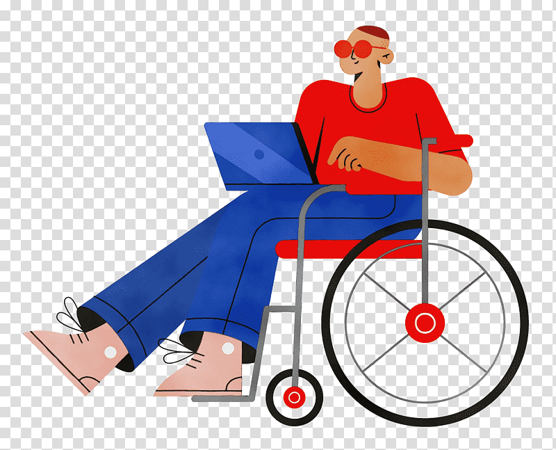 chair wheelchair sitting cartoon angle, Watercolor, Paint, Wet Ink, Line, Joint, Arm Cortexm transparent background PNG clipart