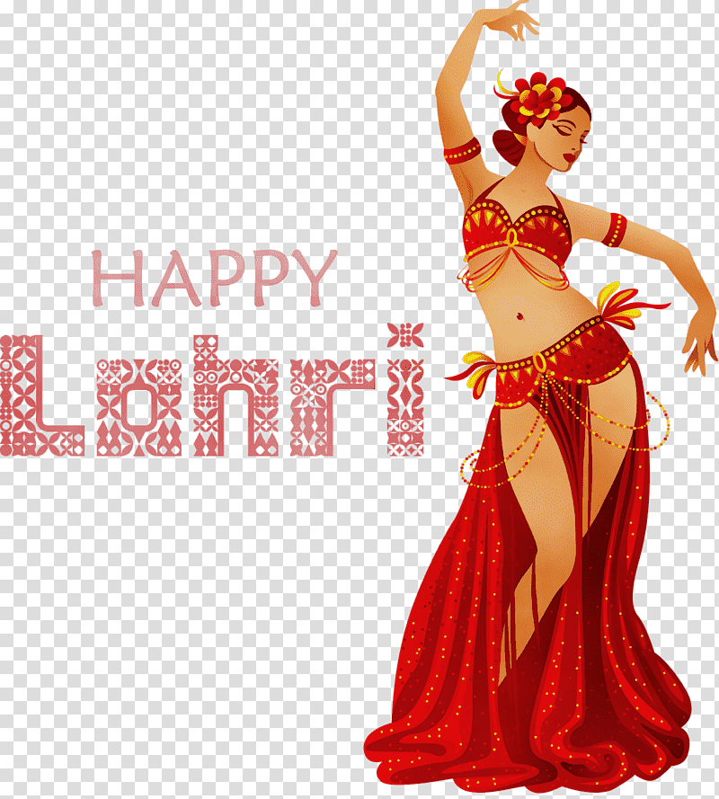 drawing indian classical dance ballet tribal fusion, Happy Lohri, Watercolor, Paint, Wet Ink, Royaltyfree, Artist transparent background PNG clipart
