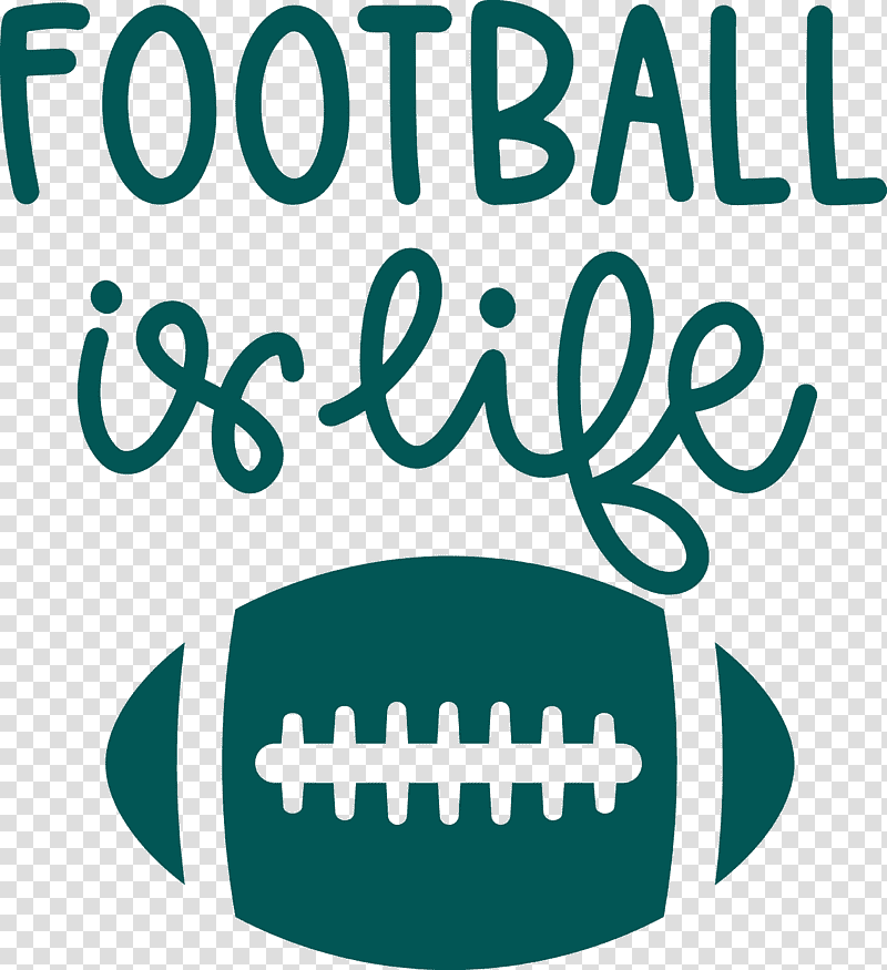 Football Is Life Football, Green, Logo, Teal, Meter, Line, Happiness transparent background PNG clipart