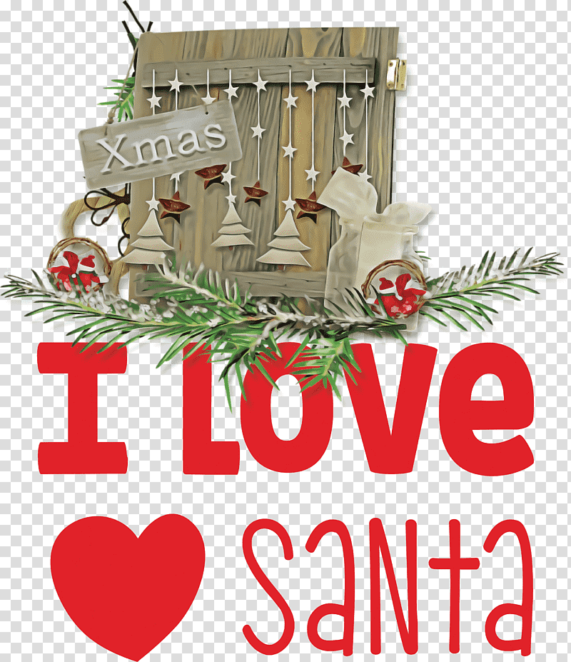 I Love Santa Santa Christmas, Christmas , First Time, Black, Teletubbies Say 
