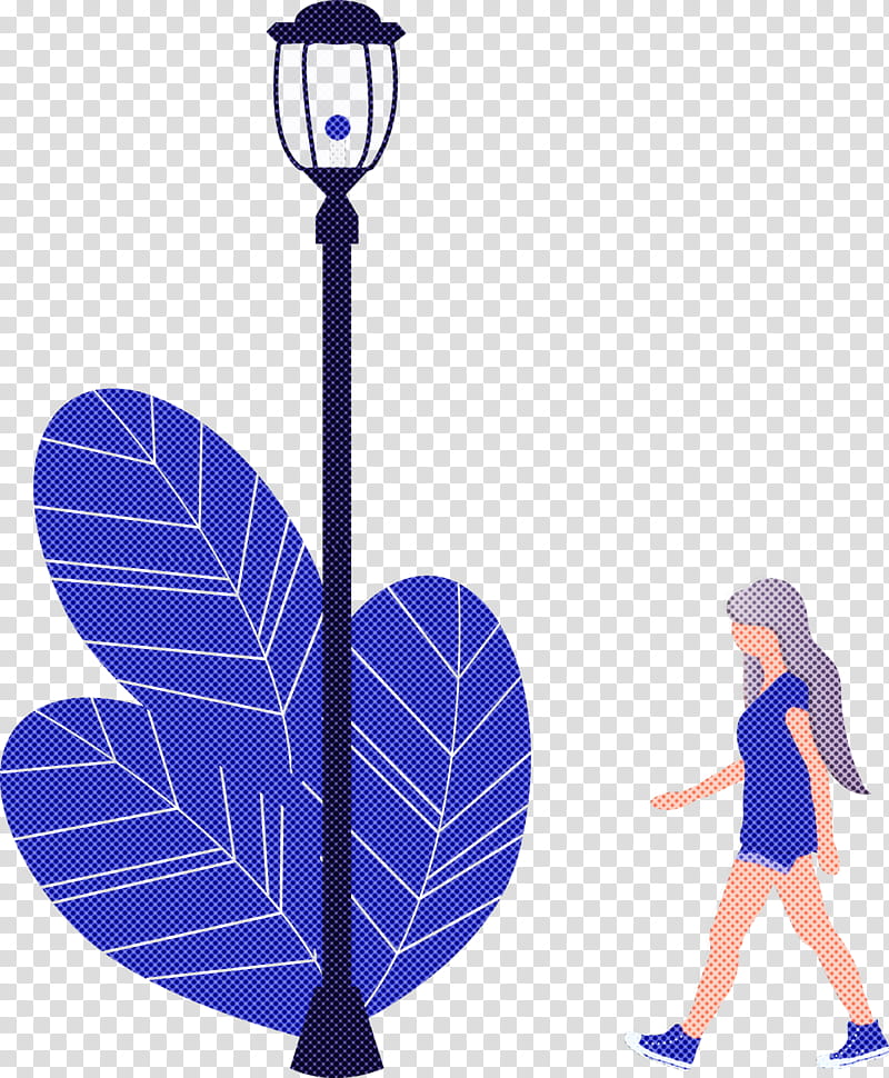 Street light girl, Leaf, Plant transparent background PNG clipart