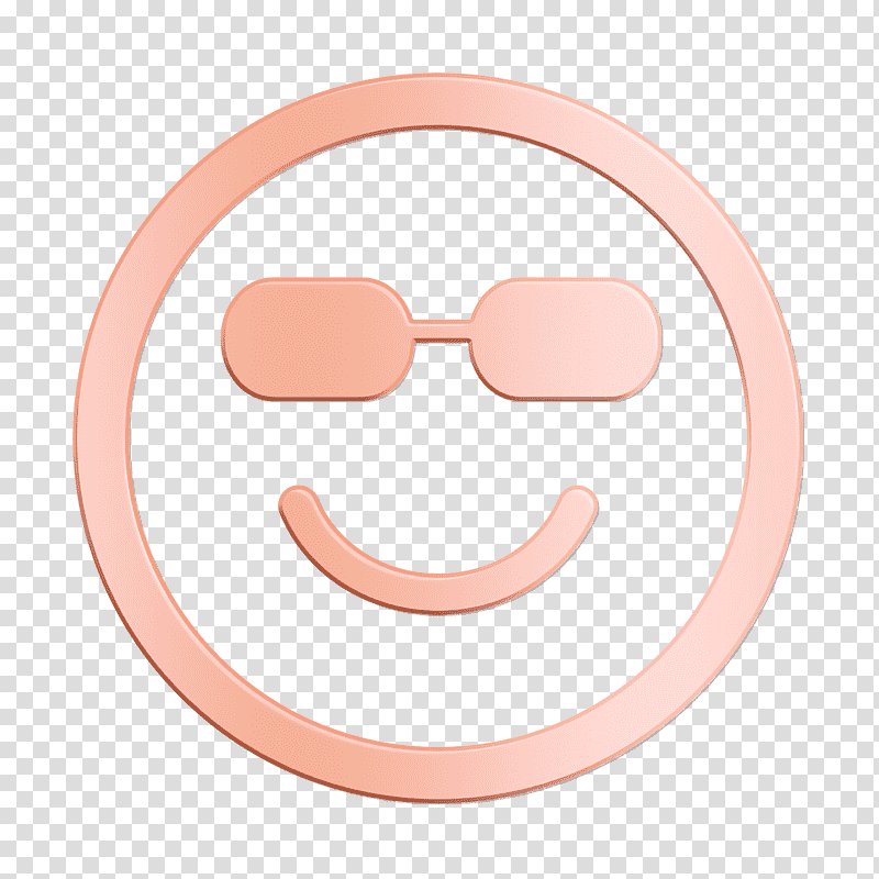 Smile icon Happy smiling emoticon square face with sunglasses icon Emotions Rounded icon, Interface Icon, Circle, Eyewear, Icon Pro Audio Platform, Meter, Lips transparent background PNG clipart