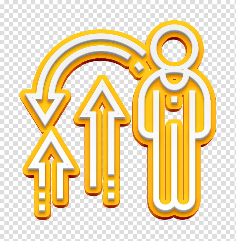 Increment icon Scrum Process icon, Logo, Yellow, Meter, Line, Area, Number transparent background PNG clipart