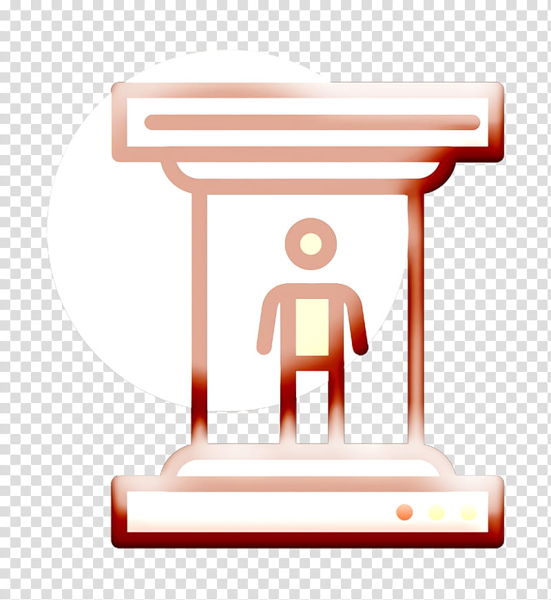 Body scan icon Space icon, Cartoon, Meter, Trophy transparent background PNG clipart