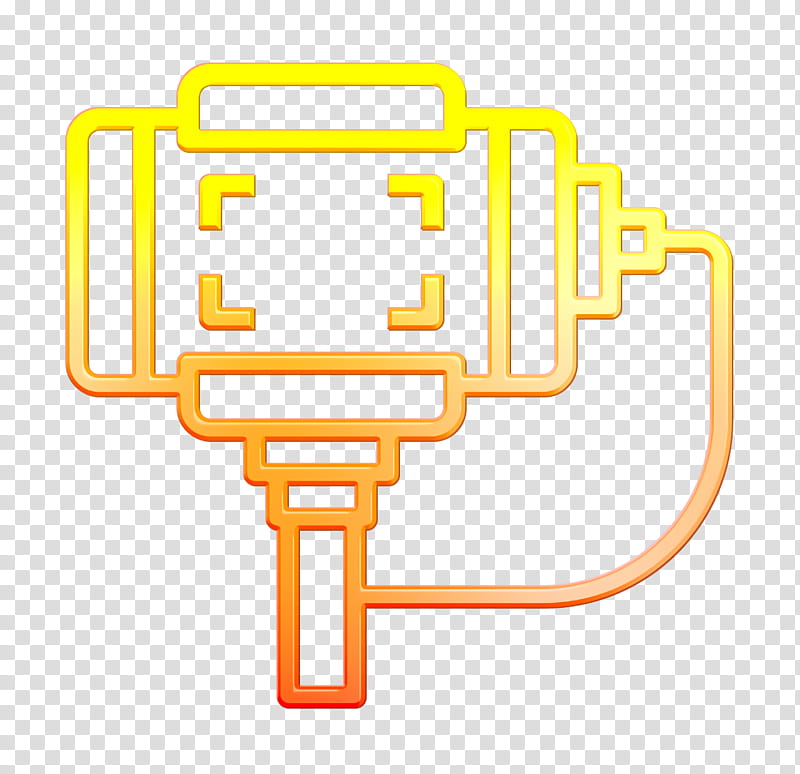 Selfie stick icon graphy icon Stabilizer icon, Icon, Line transparent background PNG clipart