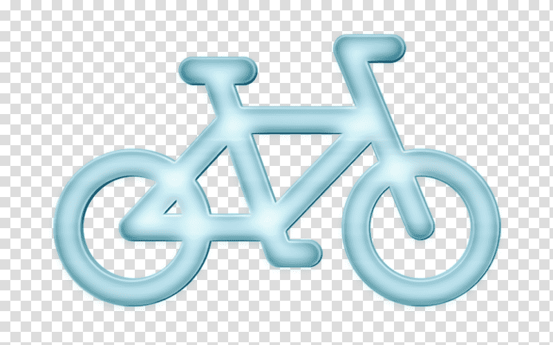 Bike icon Bicycle icon Summer Holidays icon, Logo, Symbol, Chemical Symbol, Meter, Sports Equipment, Microsoft Azure transparent background PNG clipart