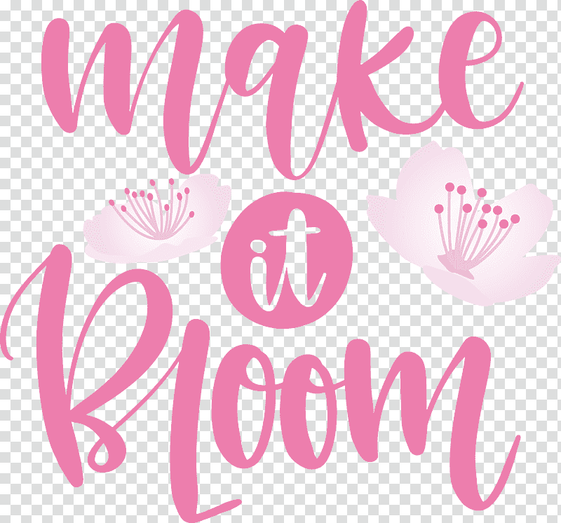Make It Bloom Bloom Spring, Spring
, Logo, Lilac M, Petal, Flower transparent background PNG clipart