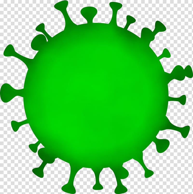 green symbol circle, COVID19, Coronavirus, Watercolor, Paint, Wet Ink transparent background PNG clipart