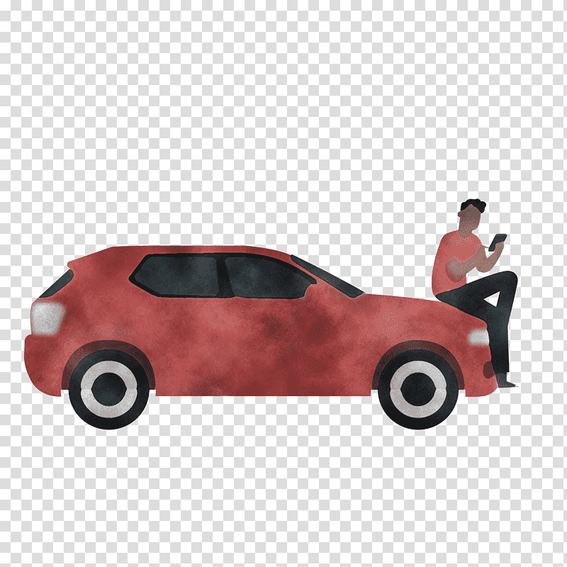 Car, Model Car, Car Door, Red, Physical Model, Automobile Engineering transparent background PNG clipart