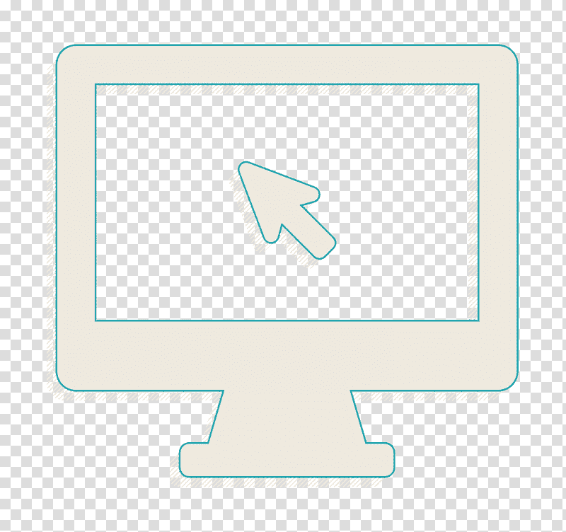 computer icon Monitor with mouse cursor icon Click icon, My School Icon, Goal, Health, Humanities, Information Technology, Center For Health Care Strategies transparent background PNG clipart