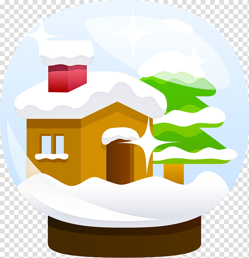 Snow Globe winter, Winter
, House, Real Estate, Home transparent background PNG clipart
