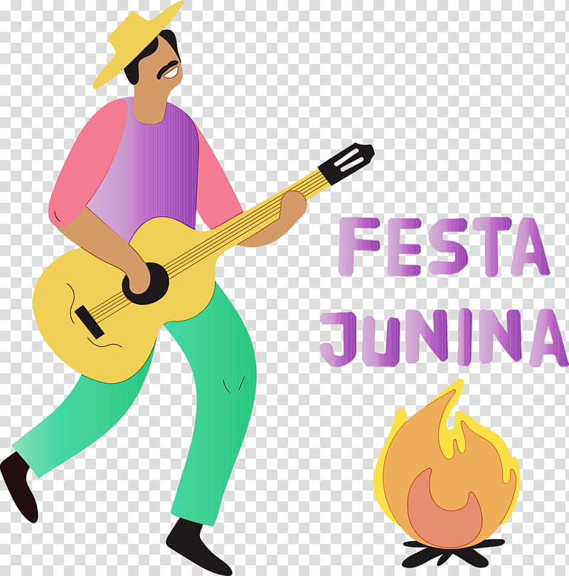 cartoon yellow line happiness meter, Brazilian Festa Junina, June Festival, Festas De Sao Joao, Watercolor, Paint, Wet Ink, Cartoon transparent background PNG clipart