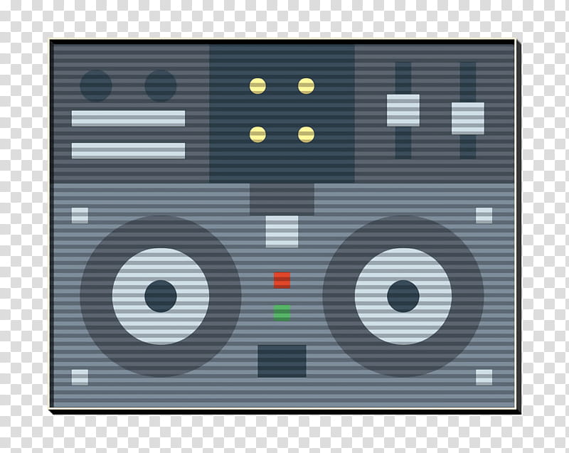 Music and multimedia icon Dance icon Turntable icon, Technology, Square transparent background PNG clipart